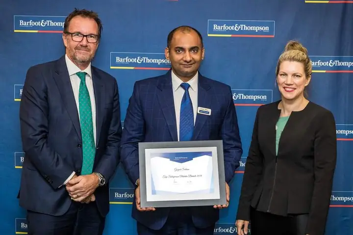 Certificate: Gurjeet Sekhon, “Top Salesperson Otahuhu Branch 2018”