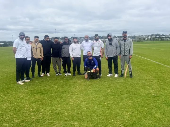 Friendly cricket match: Barfoot & Thompson Ōtāhuhu vs Māngere