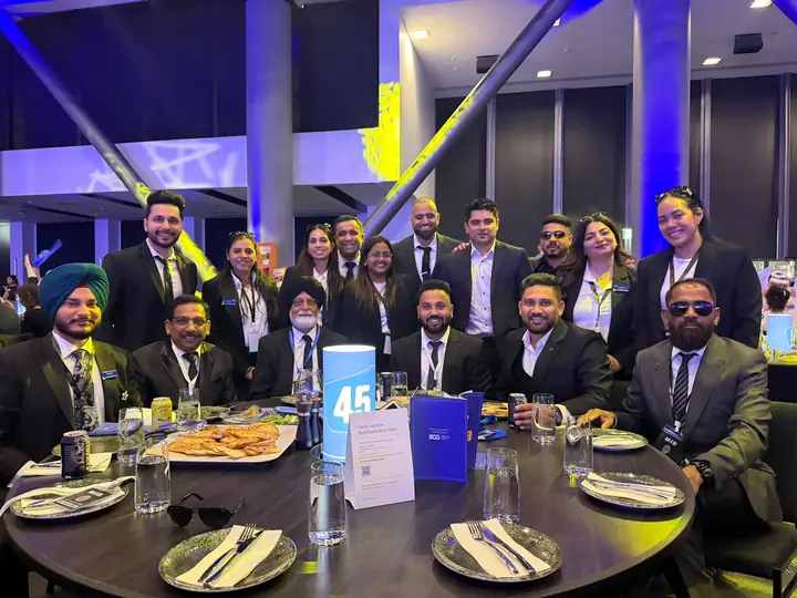 Team table at a Barfoot & Thompson awards evening