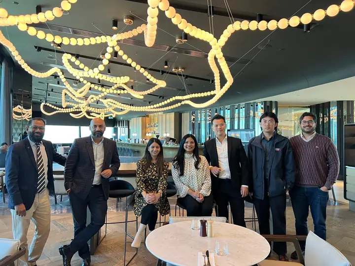 Lunch with the rental team