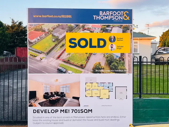 “Develop me! 701sqm” — SOLD. Gurjeet Sekhon & Tejinder Singh