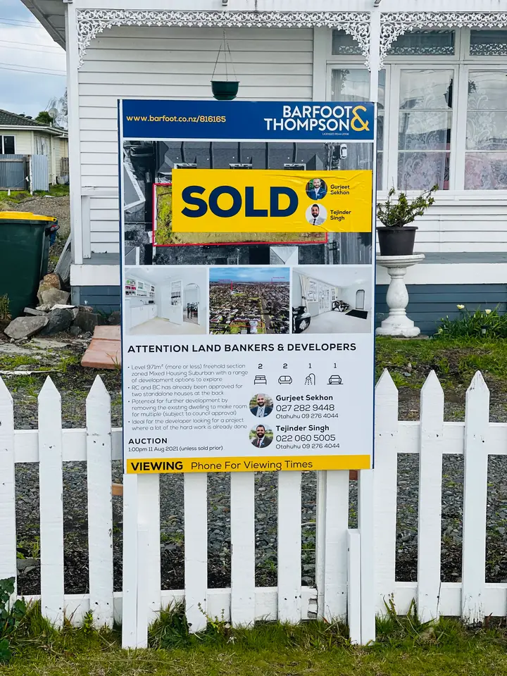 “Attention land bankers & developers” — SOLD. Gurjeet Sekhon & Tejinder Singh